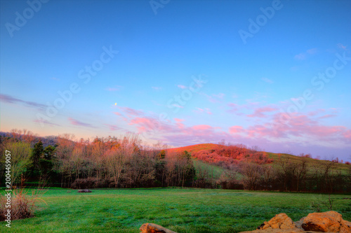 Early Spring Rural Sunrise, Tuscarawas County, Ohio
