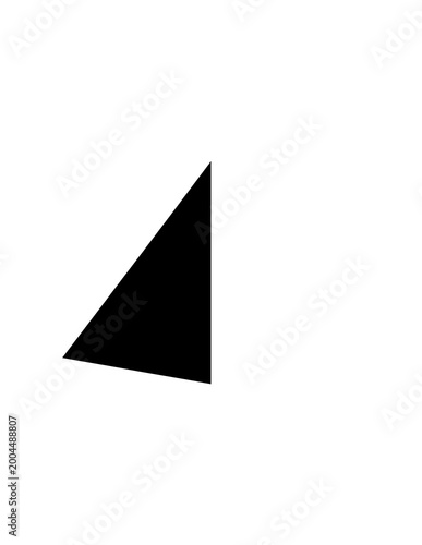 Free Download Black Triangle Shape Geometric Figure. - GFXLoad
