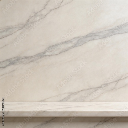 Bilde på lerret Marble surface with veined texture