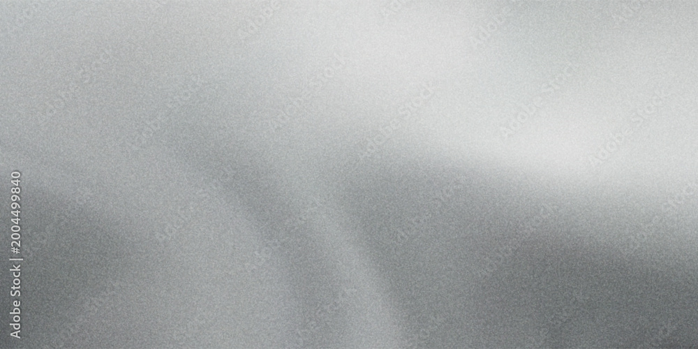 Fototapeta premium Black dark gray silver white wave abstract background for design. Light wave, wavy line. Ombre gradient. Noise rough grungy grain brushed metal metallic effect.eps10