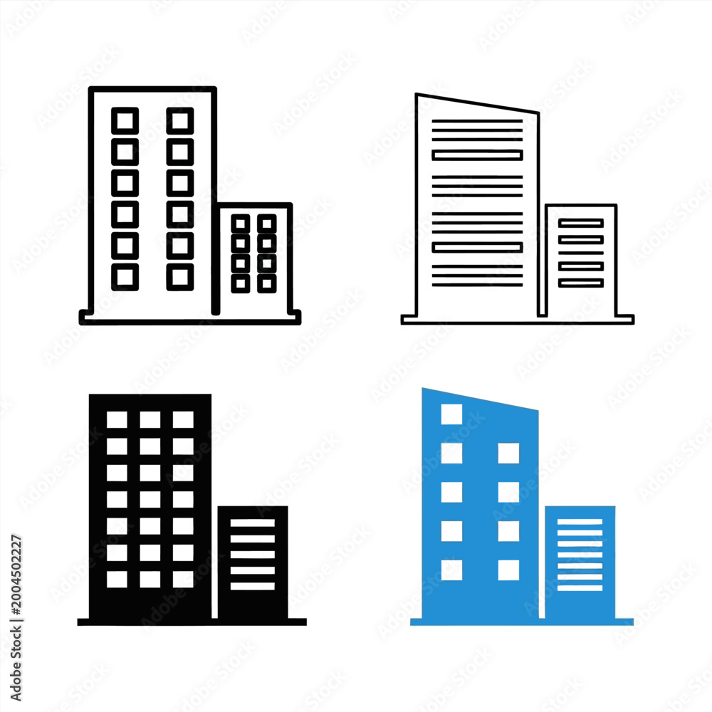 Obraz premium Modern server room buildings with data centers