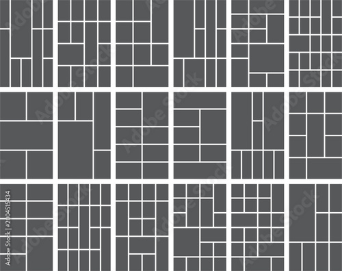 Geometric gray background with lines in modern minimalist style for graphic design Bento Grid Collection