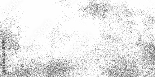 Cuadro en lienzo Vector Abstract cloud-like background of shades of gray and white textures