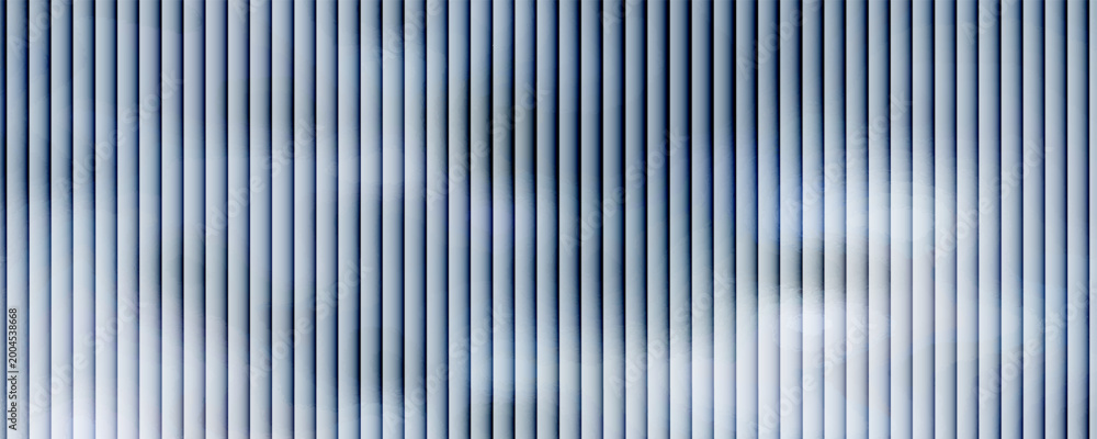 Obraz premium Soft blue foil glass texture background. Abstract gradient bright light reflection and shiny rough texture surface. Glass effect background