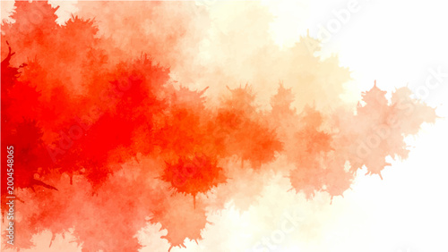 Obraz na płótnie Vector Abstract artistry showcases vivid watercolor-style hues and texture composition, invoking sensation of energy passion
