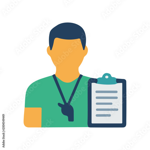 Illustration of a medical professional.