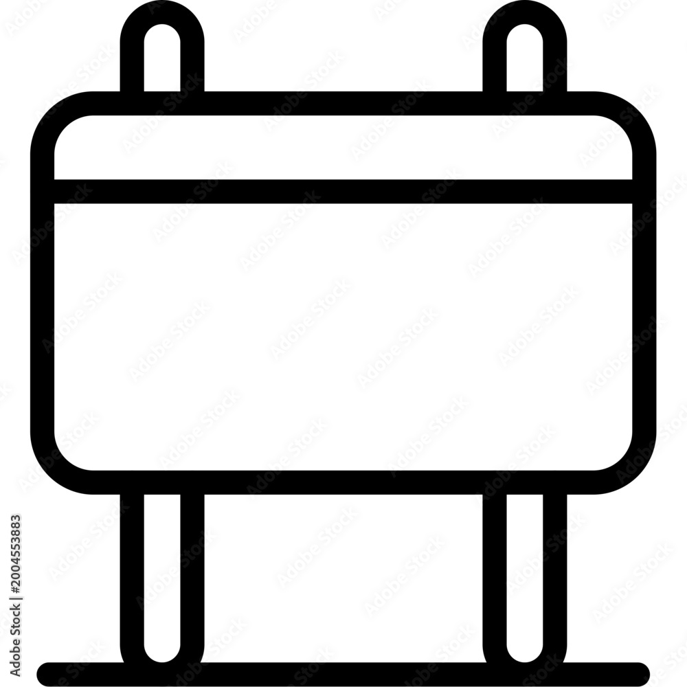 Obraz premium Sign posts Icon