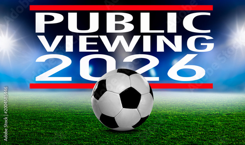 Fussball Meisterschaft 2026 Public Viewing