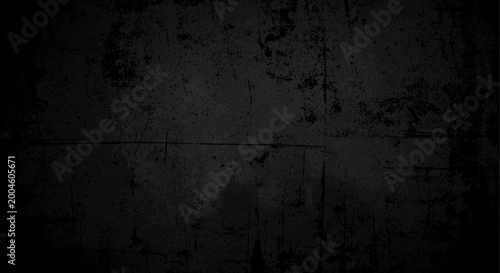 Dark grunge texture background with distressed concrete and scratched surface