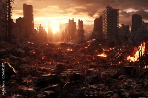 Exploring a post apocalyptic world  survival, resilience, and the struggle for hope