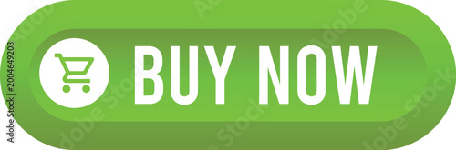 Fotografie Shopping button with buy now text.