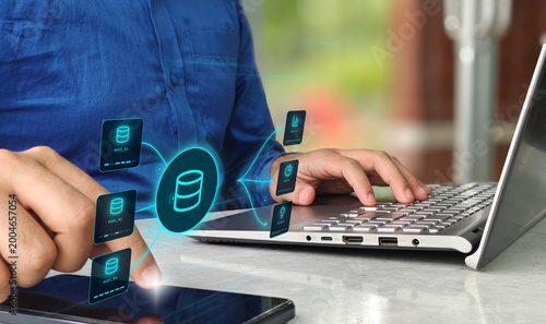 Data Management Cloud Computing Business Technology Digital Transformation Database Storage Network Security Information
