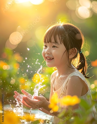 Joyful child at play (2)