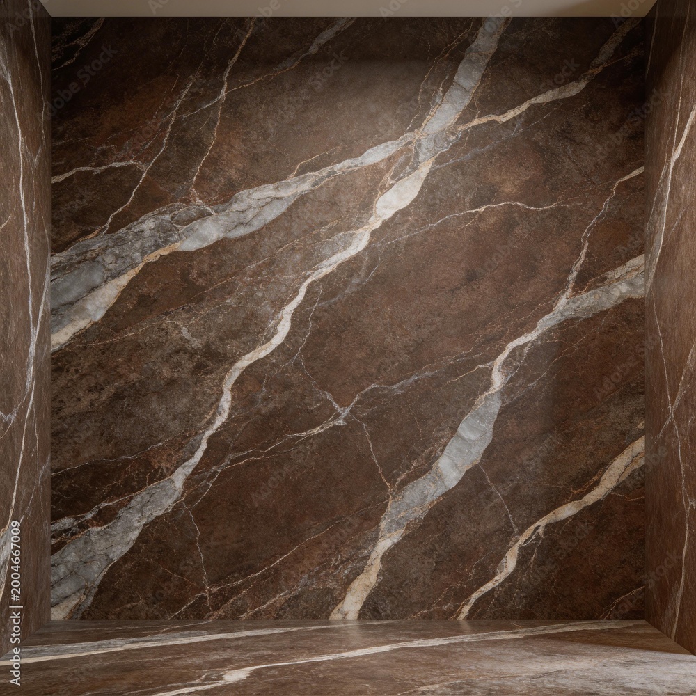 Fototapeta premium Marble texture in a room corner