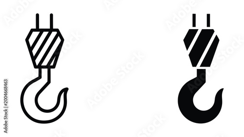 Photos Electric plug hooks for lifting heavy loads