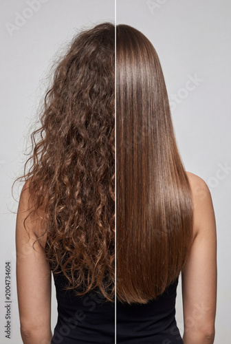 Salon Hair Repair Before After