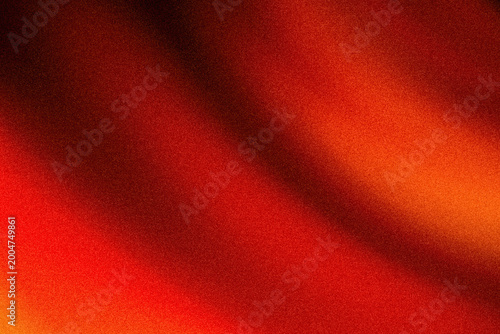 Soft red and orange abstract light leak overlay with heavy film grain