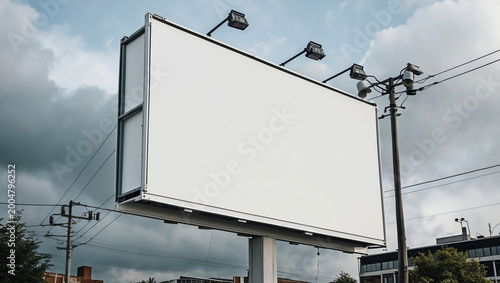 large billboard in the city