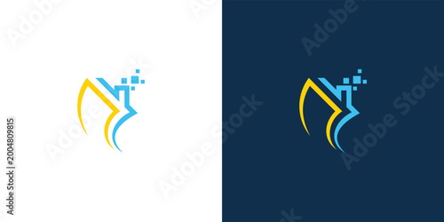  modern stylish home house builders vector logo design icon illustration