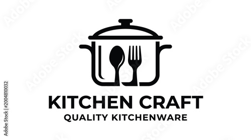 Kitchen Craft Quality Kitchenware Logo Design.