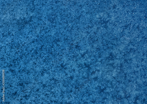 Particleboard blue paint pressed wood texture color abstract pattern chipboard background construction material
