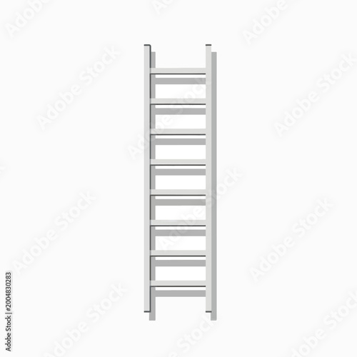Modern heated towel rail radiator.