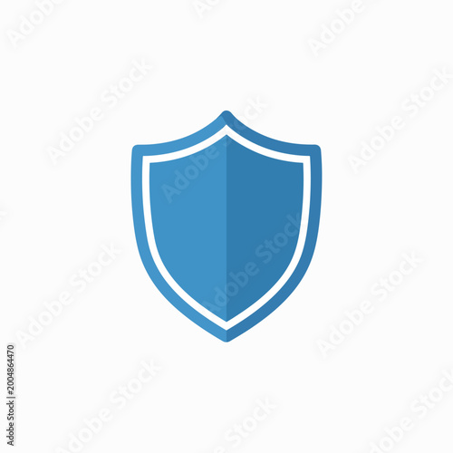 Blue Shield Icon Protection Symbol 1.