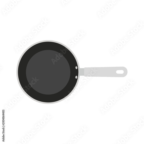 Black Frying Pan Kitchen Cookware.