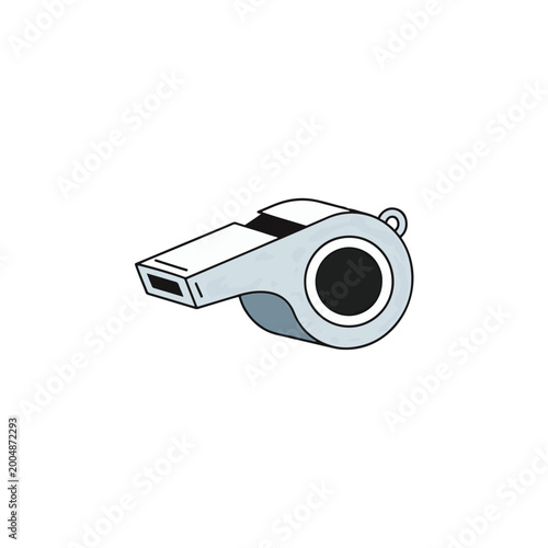 Foto Referee Whistle Close Up View.