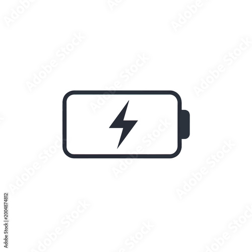 Battery Icon With Lightning Bolt. Free Download Battery Icon With Lightning Bolt. - GFXLoad