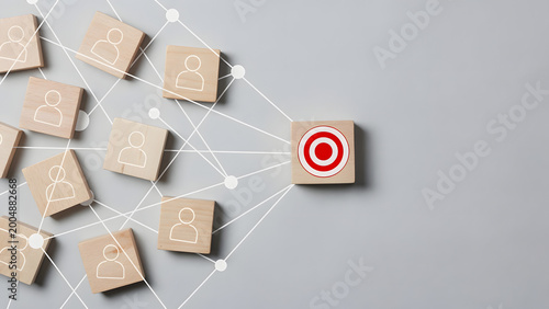 Customer Focus Target Group Management Concept
