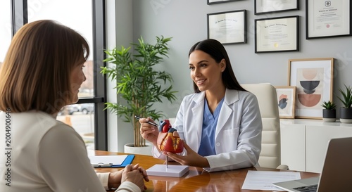 Doctor and Patient Discussing Heart Health and Wellness
