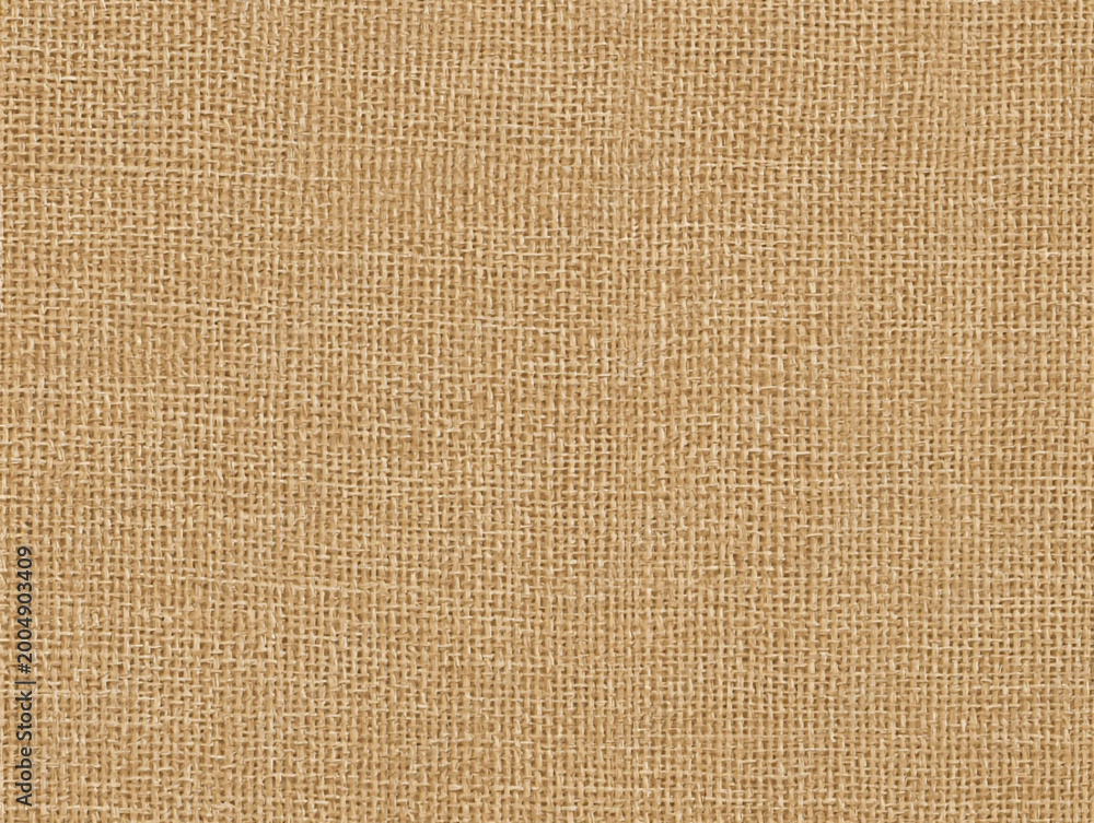 Fototapeta premium Elegant woven fabric texture background with fine beige threads for digital design.