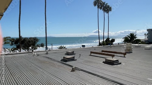 Rooftop View From Hotel in Ventura, California