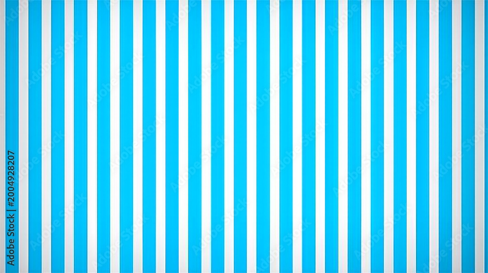 Obraz premium Light blue and white vertical striped background pattern with repeating geometric lines, vertical