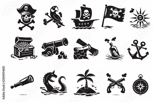 Pirate Adventure Icons