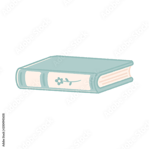 Handdrawn Illustration of  Book