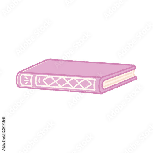 Handdrawn Illustration of  Book