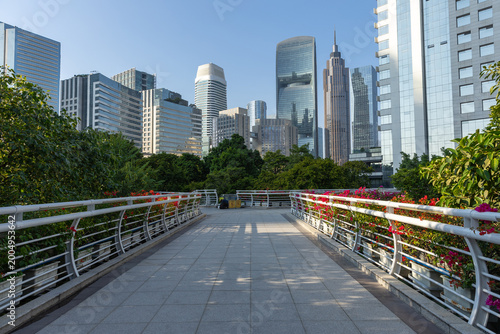 Cityscape in Guangzhou Guangdong China