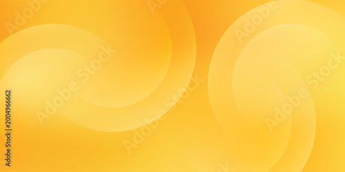 Abstract background with soft yellow gradient and smooth, flowing circular curves.