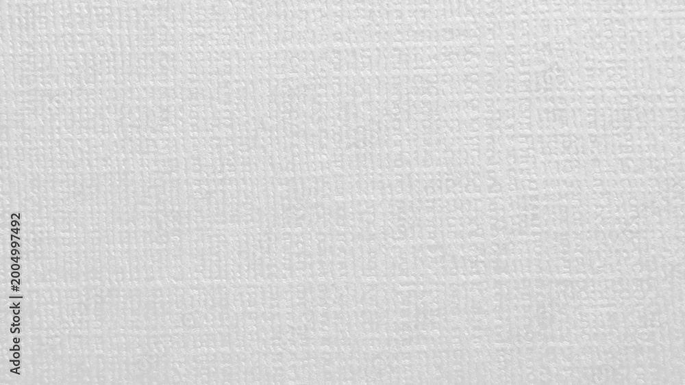 Fototapeta premium White Paper Texture Background with Fine Embossed Linen Pattern Surface