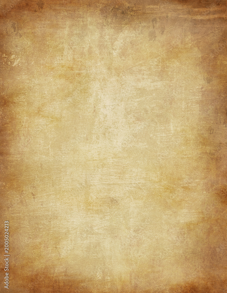 Fototapeta premium Burnt Edge Chinese Vintage Aged Paper Texture Background