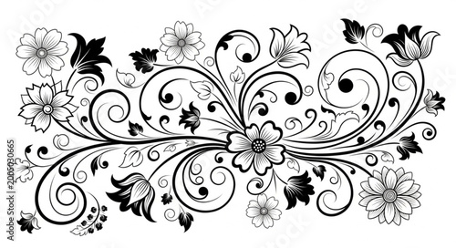 floral design element