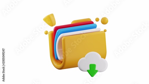 Suitable for presentations, websites, and documents related to cloud storage and file sharing services. Perfect for tech and business concepts.