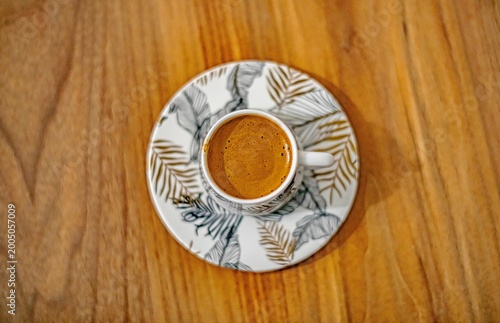Foto In Türkiye, Turkish coffee is commonly consumed