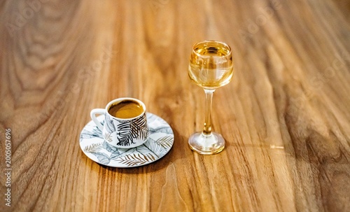 Canvas Print In Türkiye, Turkish coffee is commonly consumed