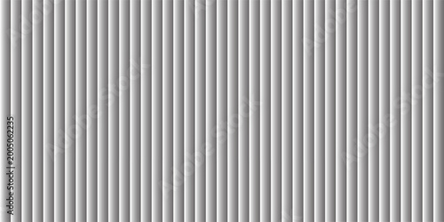 Tableau sur toile Acrylic satin corrugated glass texture light gray background