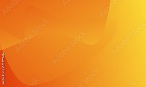 Abstract Vibrant Orange and Yellow Fluid Wave Gradient Background