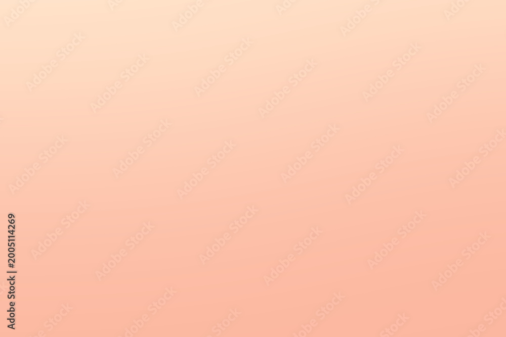Fototapeta premium Smooth light peach gradient background with subtle color variations transitioning from a soft pale top to a gentle warm orange hue at the bottom creating a calm and clean aesthetic ideal for modern