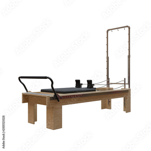 Reformer Pilates Front Side View